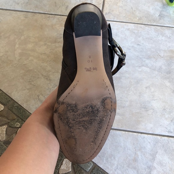 Coach Booties size 10 - Picture 4 of 7